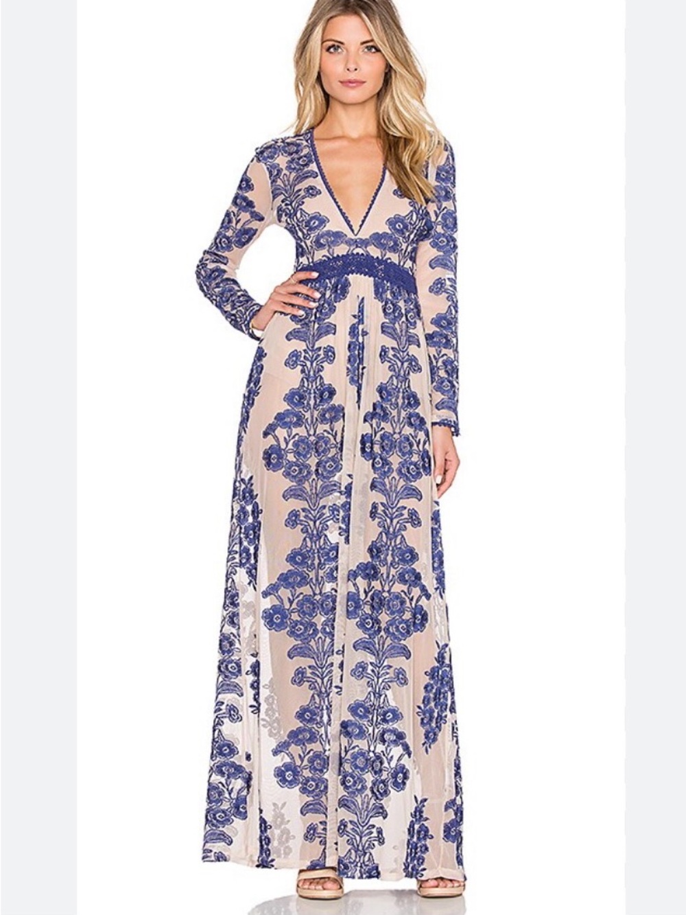 For Love and Lemons Temecula Maxi Dress